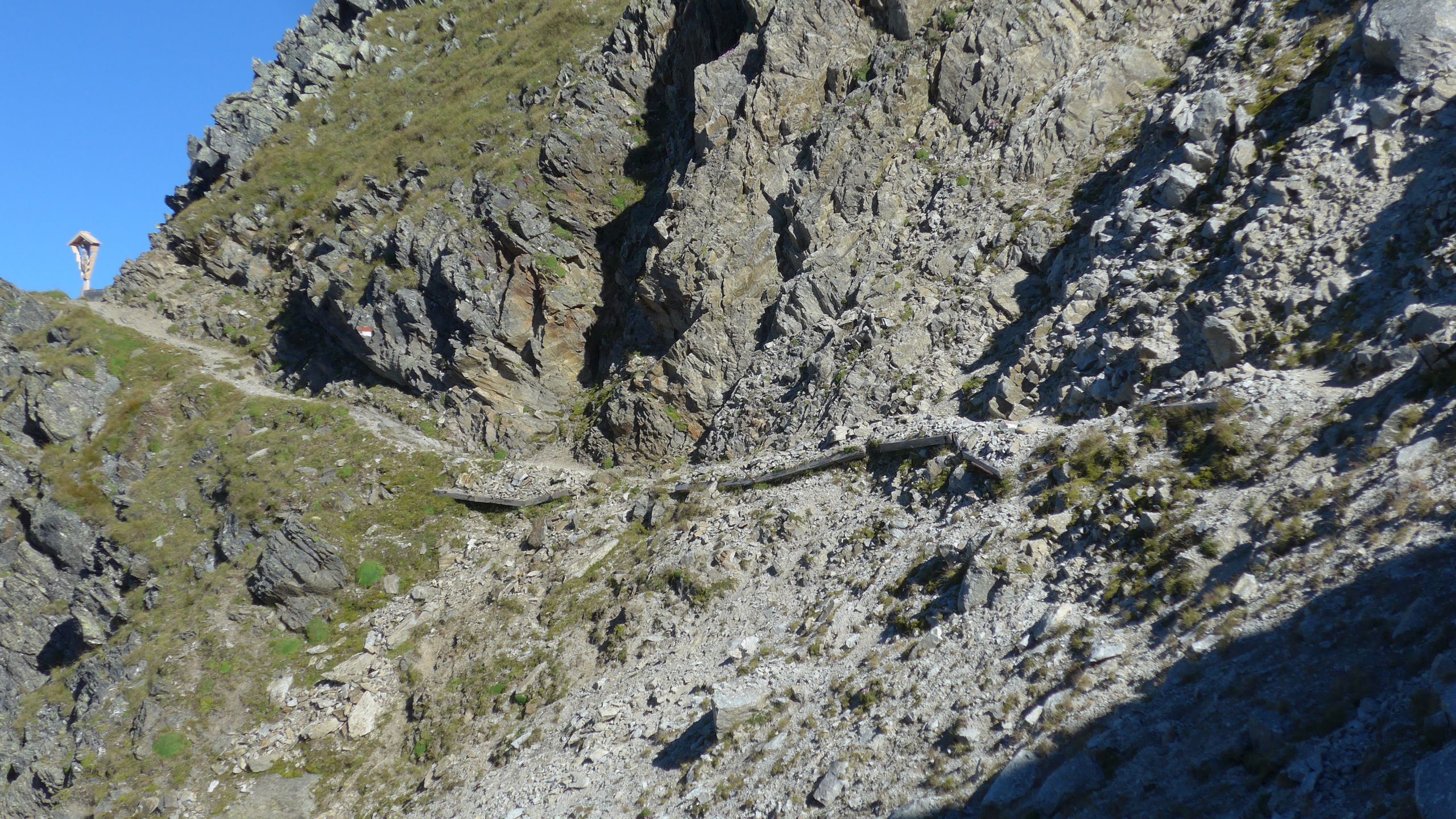 gesicherter Weg